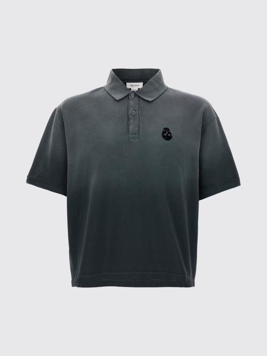 25FW 알렉산더 맥퀸 폴로 티셔츠 824867QXACD 1000 Grey