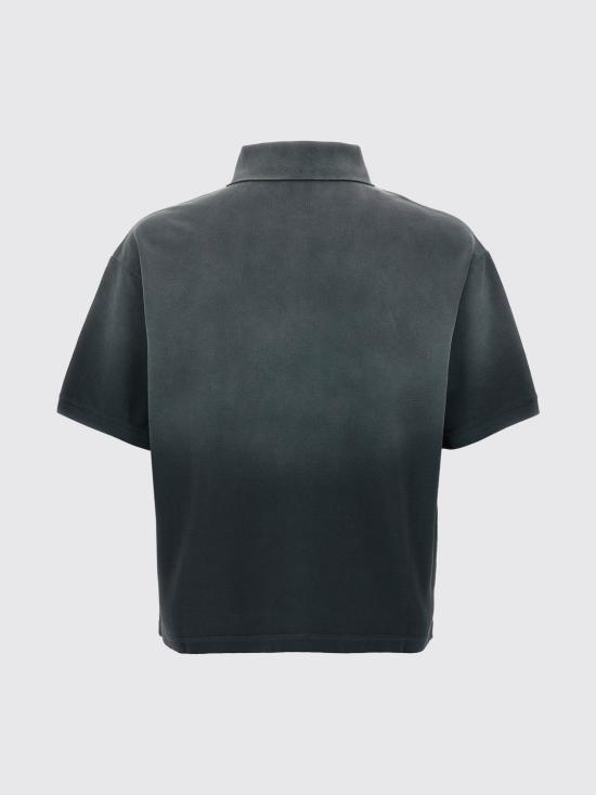 25FW 알렉산더 맥퀸 폴로 티셔츠 824867QXACD 1000 Grey - ALEXANDER MCQUEEN