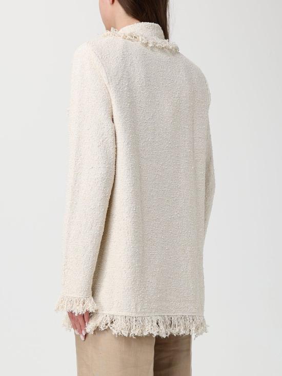 26SS 엘리자베타프랜치 수트 자켓 MK11R62E2 193 White - ELISABETTA FRANCHI