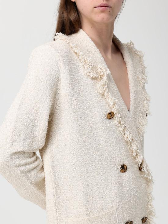 26SS 엘리자베타프랜치 수트 자켓 MK11R62E2 193 White - ELISABETTA FRANCHI