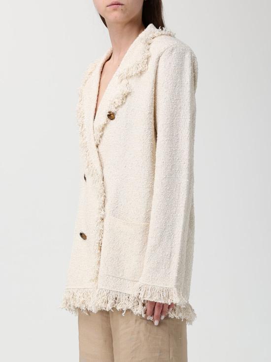 26SS 엘리자베타프랜치 수트 자켓 MK11R62E2 193 White - ELISABETTA FRANCHI