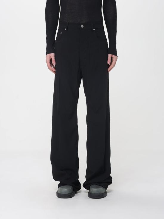 26SS 릭 오웬스 스트레이트 팬츠 RR01F2333WLP 09 Black