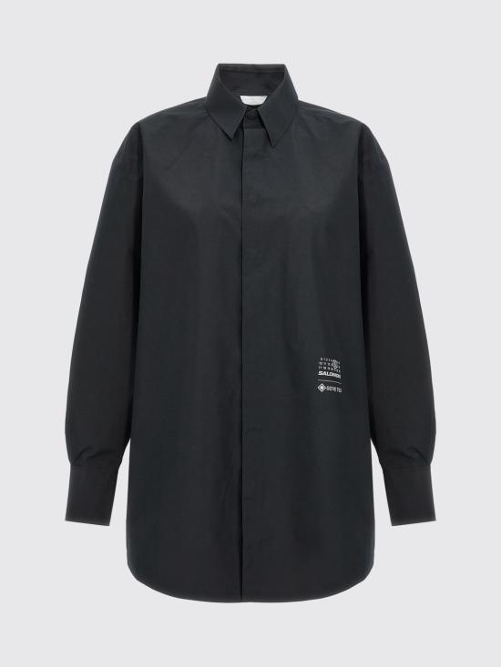 25FW MM6 메종마르지엘라 셔츠 S52DT0040M35200 900 Black