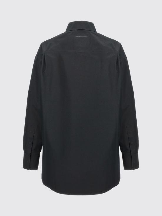 25FW MM6 메종마르지엘라 셔츠 S52DT0040M35200 900 Black - MM6 MAISON MARGIELA