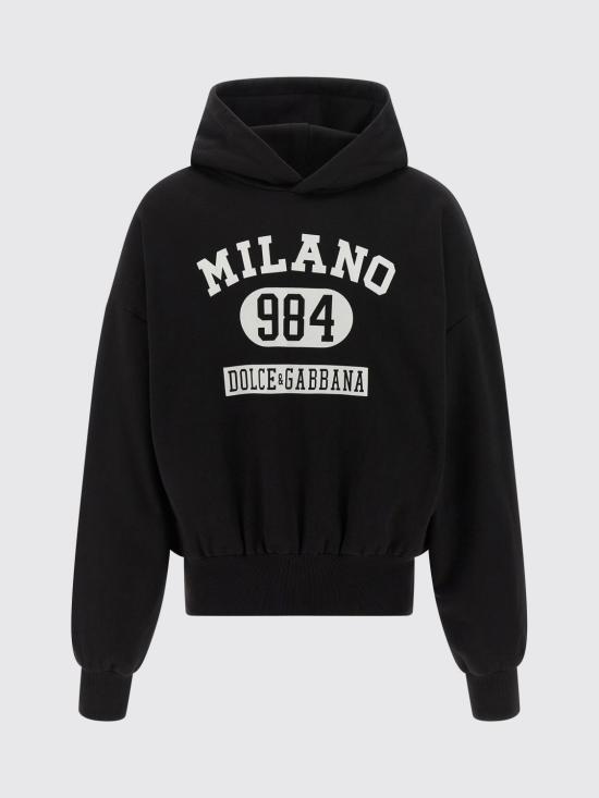 25FW 돌체앤가바나 긴팔 티셔츠 G9BJGTG7PLP N0000 Black