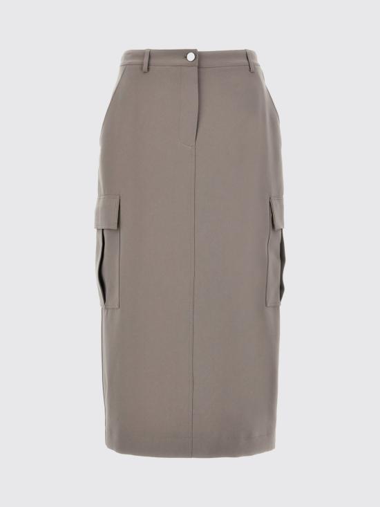 25FW 띠어리 미디 스커트 O0709302 P3A Sand