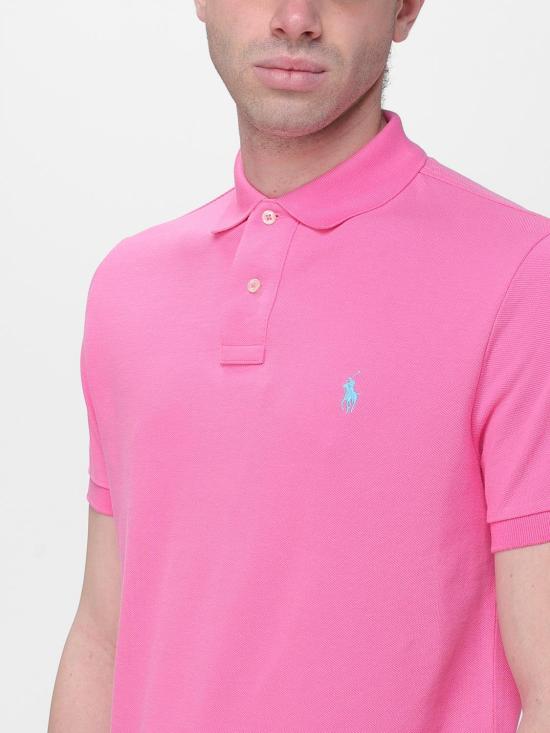 26SS 폴로 랄프로렌 폴로 티셔츠 710680784 510 Pink - POLO RALPH LAUREN