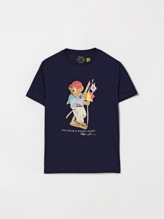 26SS [키즈] 폴로 랄프로렌 티셔츠 323A12428 002 Navy