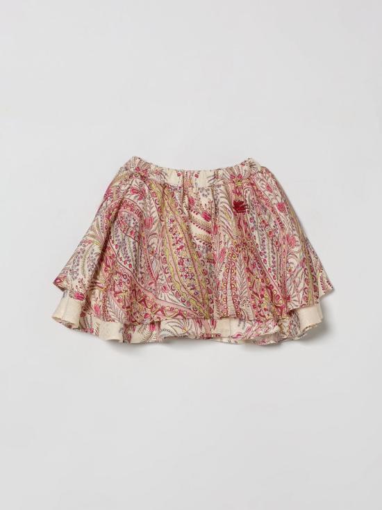 26SS [키즈] 에트로 스커트 GY7000S0221 106RS Yellow Cream - ETRO