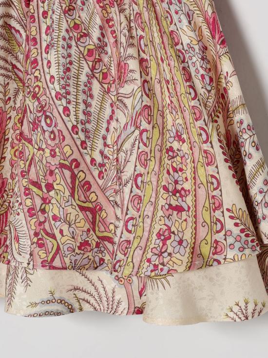 26SS [키즈] 에트로 스커트 GY7000S0221 106RS Yellow Cream - ETRO