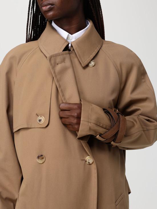 26SS 모스키노 트렌치 코트 06030517 0145 Brown - MOSCHINO