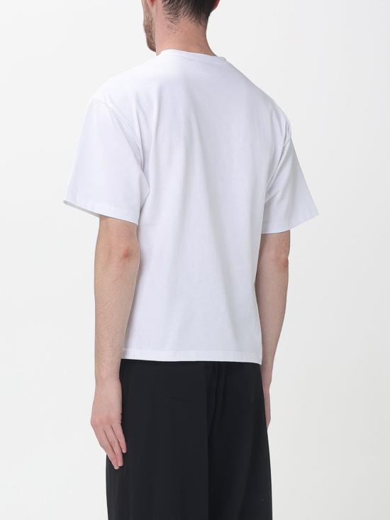 26SS 생로랑 반팔 티셔츠 862769Y38AK 9538 White - SAINT LAURENT