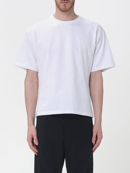 26SS 생로랑 반팔 티셔츠 862769Y38AK 9538 White