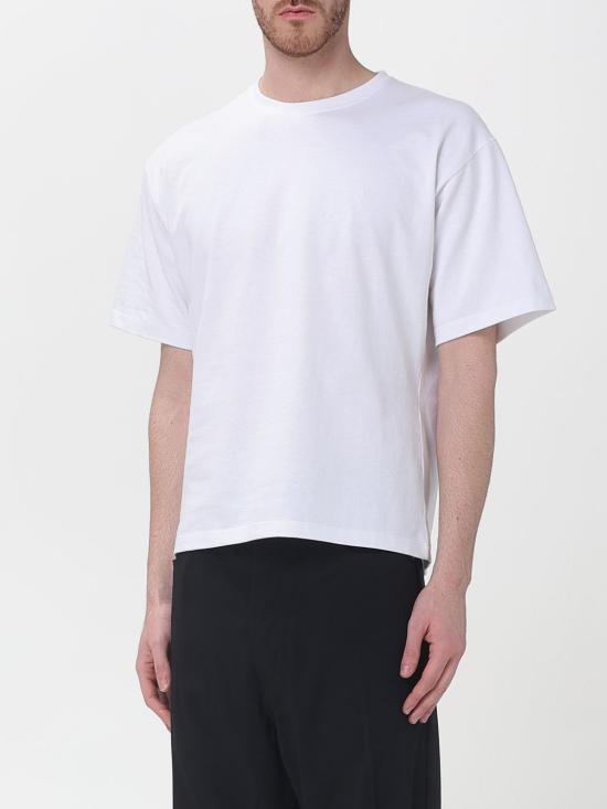 26SS 생로랑 반팔 티셔츠 862769Y38AK 9538 White - SAINT LAURENT