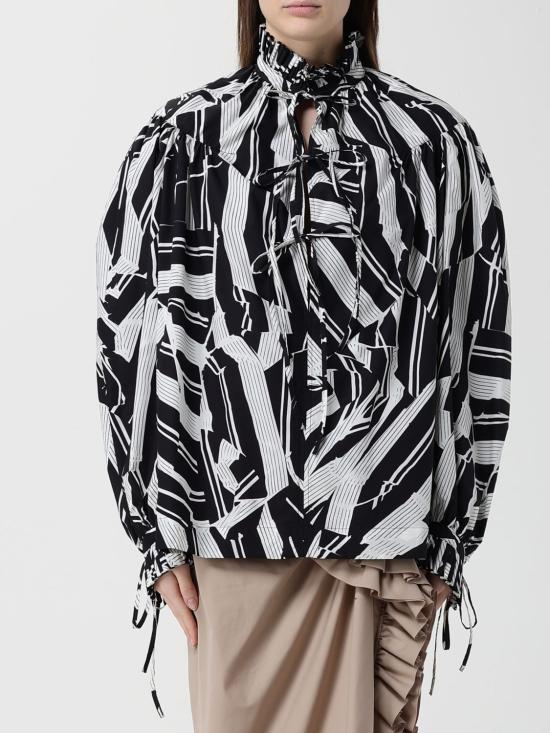 26SS 드리스 반 노튼 블라우스 2611307163003 900 Black