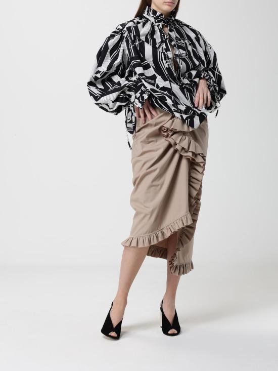 26SS 드리스 반 노튼 블라우스 2611307163003 900 Black - DRIES VAN NOTEN