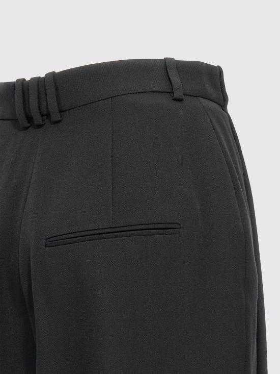 25FW 발망 스트레이트 팬츠 DF0PQ310WC09 0PA Black - BALMAIN