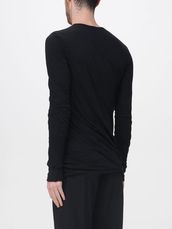 26SS 릭 오웬스 반팔 티셔츠 RU01F2257UCDB 09 Black - RICK OWENS