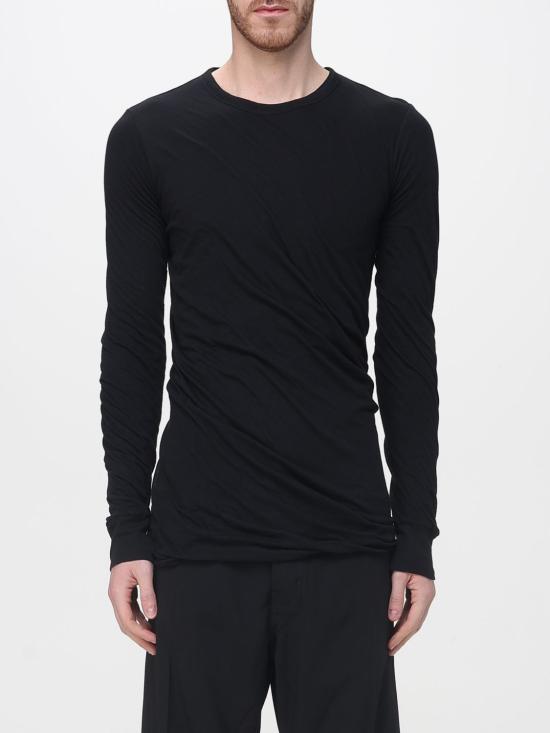 26SS 릭 오웬스 반팔 티셔츠 RU01F2257UCDB 09 Black