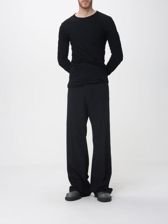 26SS 릭 오웬스 반팔 티셔츠 RU01F2257UCDB 09 Black - RICK OWENS