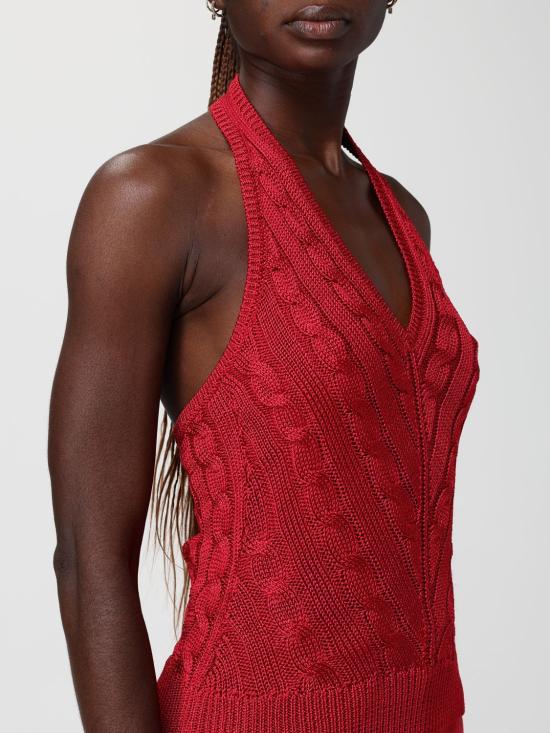 26SS 랄프 로렌 민소매 티셔츠 290P08727006 007 Red - RALPH LAUREN