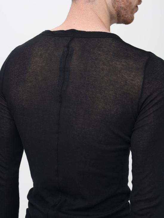 26SS 릭 오웬스 반팔 티셔츠 RU01F2250MR 09 Black - RICK OWENS