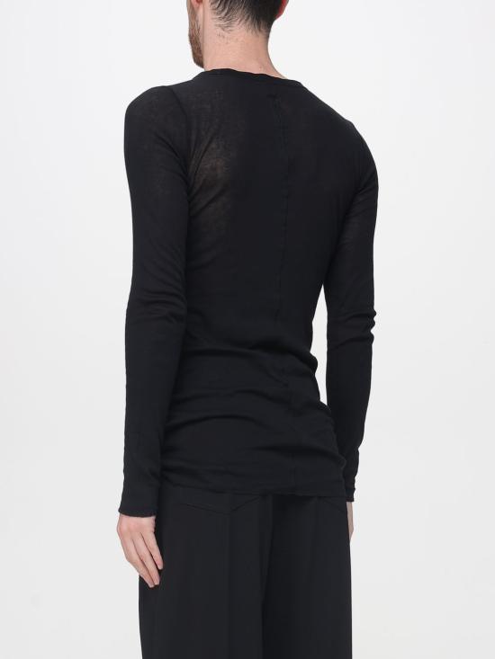 26SS 릭 오웬스 반팔 티셔츠 RU01F2250MR 09 Black - RICK OWENS