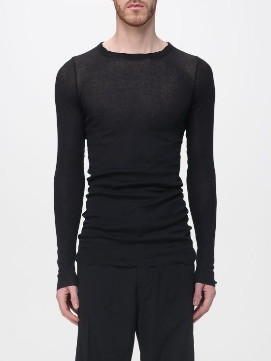 26SS 릭 오웬스 반팔 티셔츠 RU01F2250MR 09 Black