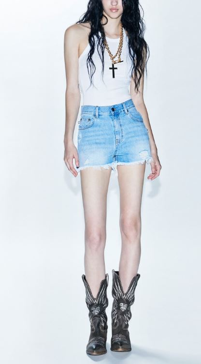 26SS 아니예 바이 숏팬츠 185464 02506 Soft sky - ANIYE BY