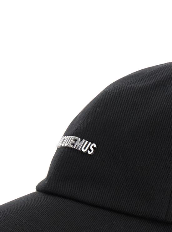  자크뮈스 모자 Jacquemus La Casquette Gadjo 야구  블랙 - JACQUEMUS