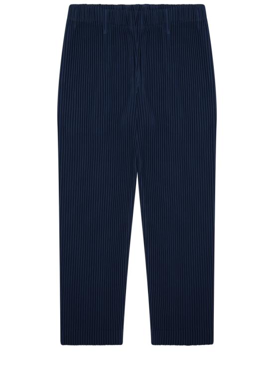 26SS 옴므 플리세 이세이 미야케 스트레이트 팬츠 HP66JF153 76 BLUE