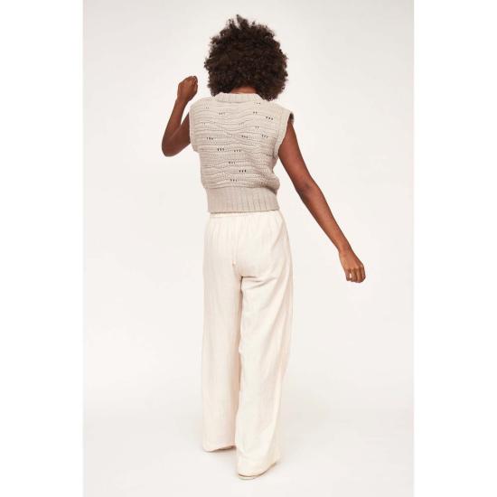  Mirth 스트레이트 팬츠 미스 티봇  양피지 - OTHER BRANDS