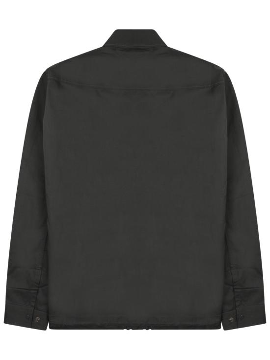 26SS 씨피 컴퍼니 메트로폴리스 시리즈 가바딘 집 오버셔츠 20CLOS062A 006472A921 CHARCOAL - C.P. COMPANY