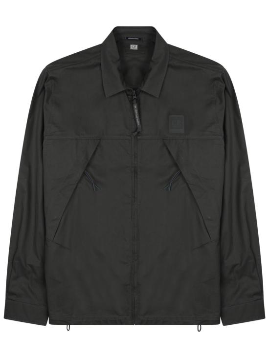 26SS 씨피 컴퍼니 메트로폴리스 시리즈 가바딘 집 오버셔츠 20CLOS062A 006472A921 CHARCOAL