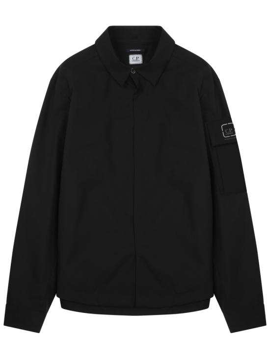 26SS 씨피 컴퍼니 메트로폴리스 시리즈 메트로-텍 집 오버셔츠 20CLOS006A 110264V999 BLACK