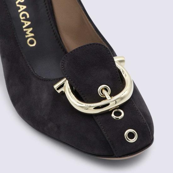  살바토레 페라가모 힐/펌프스 페라가모 펌프스 다크 브라운 - SALVATORE FERRAGAMO