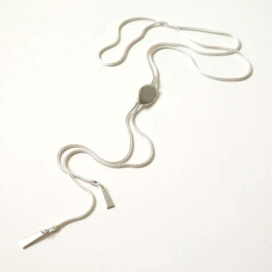  사라 사파비 주얼리 목걸이/팬던트 어센트 볼로 네크리스 실버