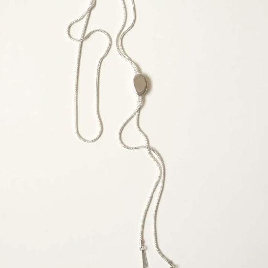  사라 사파비 주얼리 목걸이/팬던트 어센트 볼로 네크리스 실버 - SARAH SAFAVI JEWELRY