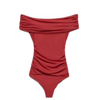 26SS 아니예 바이 바디수트 티셔츠 185198 02496 Cardinal