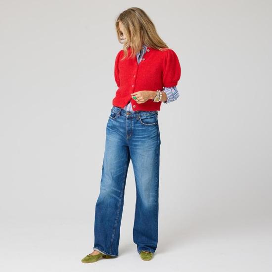  케리 로센탈 가디건 케리 로젠탈 러브 노트 반팔 - KERRI ROSENTHAL