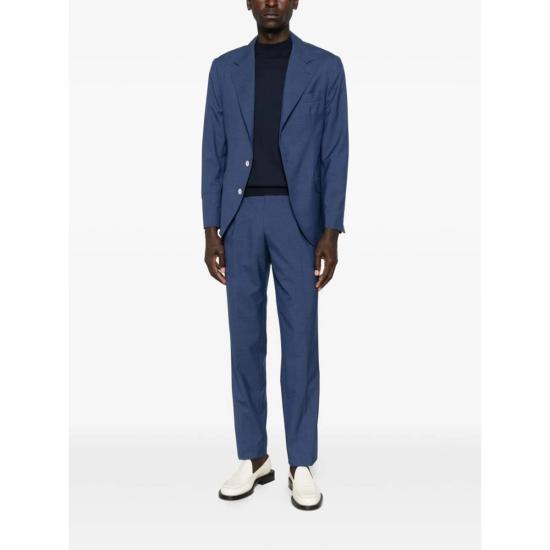  브루넬로 쿠치넬리 반팔 티셔츠 스웨터 티셔츠 블루 - BRUNELLO CUCINELLI