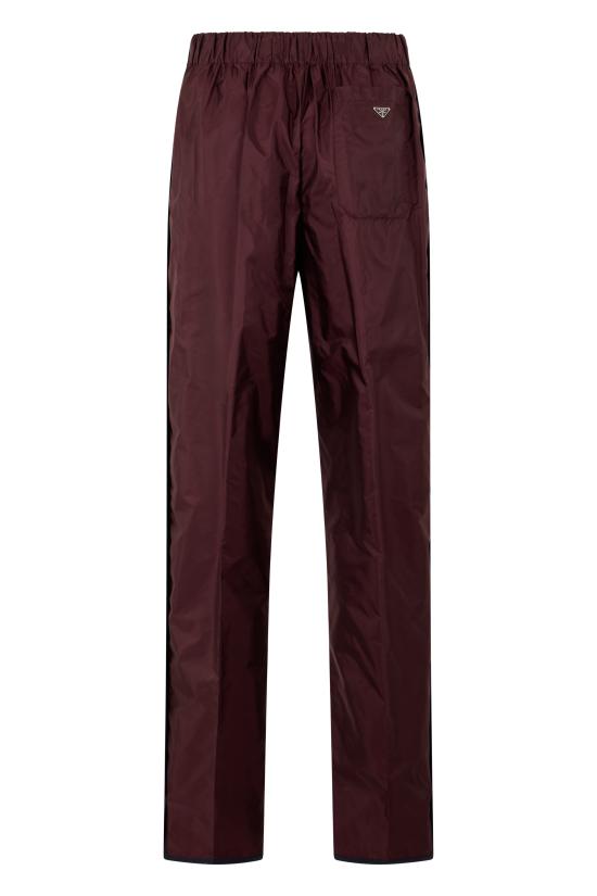 26SS 프라다 스트레이트 팬츠 22H942SOOO1WQ9F04WW Burgundy - PRADA