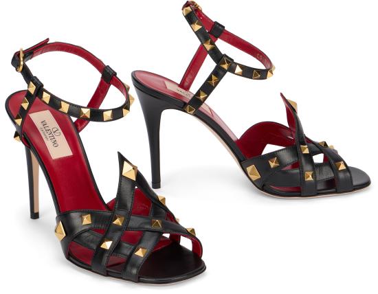 26SS 발렌티노 가라바니 샌들 WS0NM9JYW0NO black - VALENTINO GARAVANI