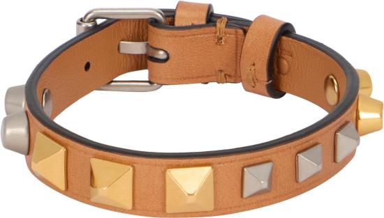 26SS 발렌티노 가라바니 팔찌 WJ0BH4NBBWTX Camel - VALENTINO GARAVANI