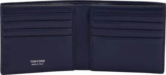 26SS 톰포드 크로커다일 프린트 레더 반지갑 Y0410LCL439SUDJ blue - TOMFORD