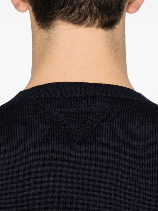 26SS 프라다 스웨터 UMF16318KS F0008 BLEU - PRADA