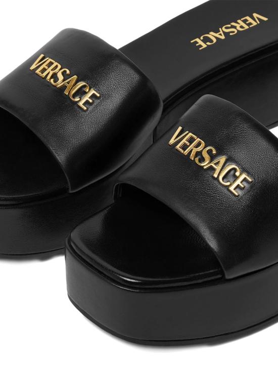 26SS 베르사체 샌들 10230601A14500 1B00V BLACKGOLD - VERSACE