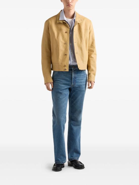 26SS 프라다 스트레이트 팬츠 GEP445189T F0008 BLEU - PRADA