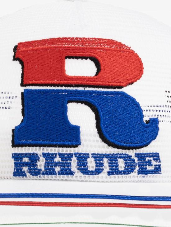 26SS 루드 모자 RHPS26HA01126 6035 WHIREDBLUE - RHUDE