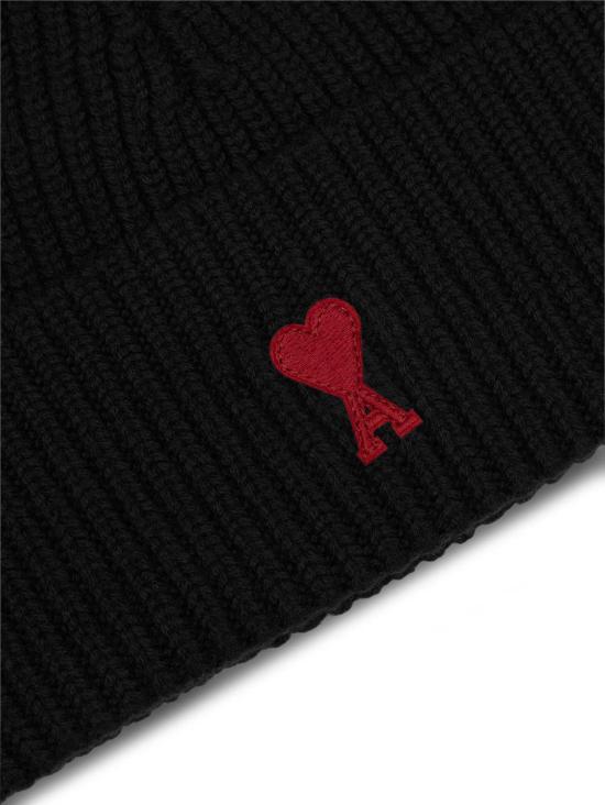 26SS 아미 모자 UHA116018 009 NOIR ROUGE - AMI